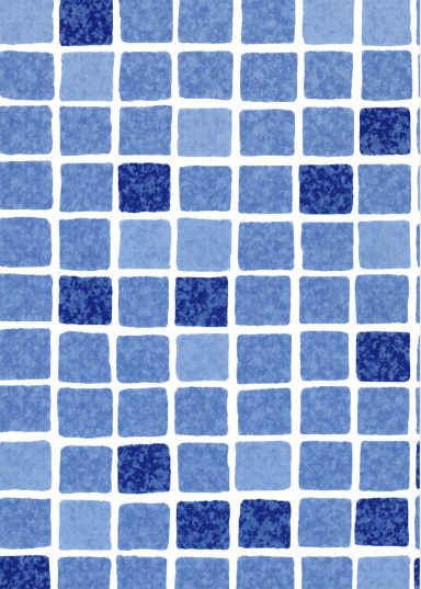 Supra mosaico azul